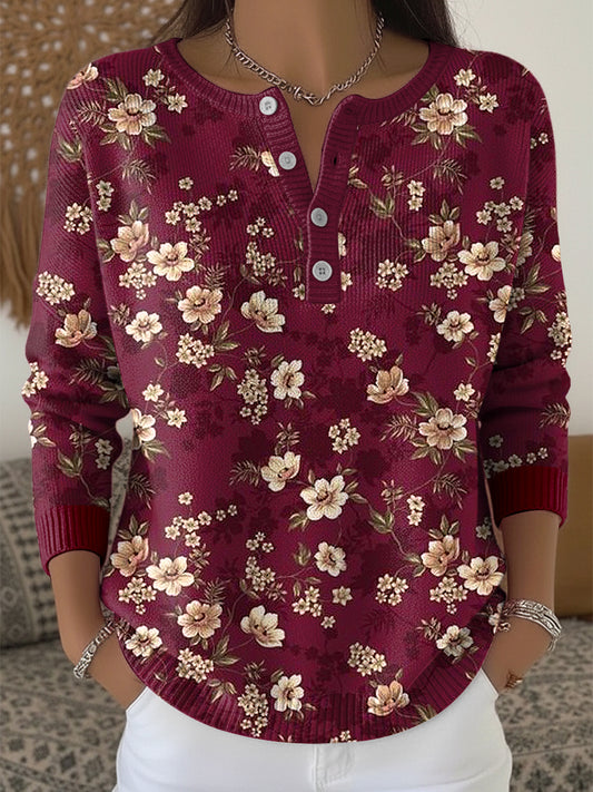 Жените реколта цветни изкуство v-врата отгоре