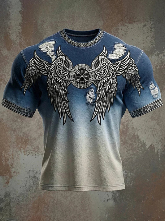 Férfi viking stílusú póló
