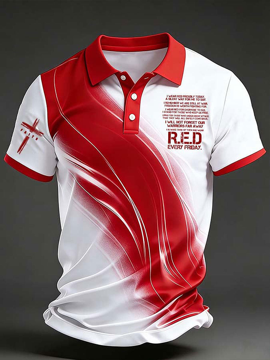 Férfi red friday tops