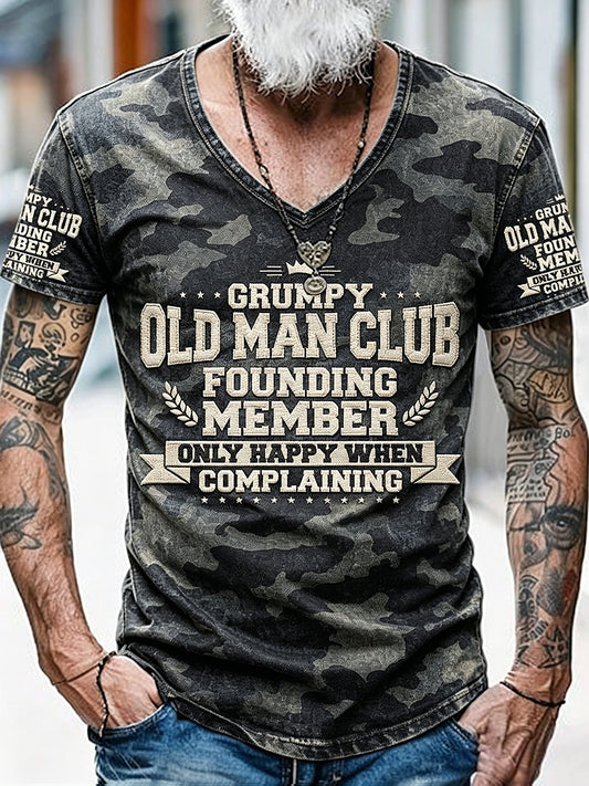 Régi Fickók Klubja Nyomott Vintage Divat Laza Rövid Ujjú Póló
