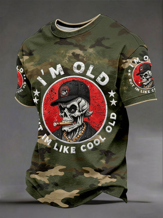 Férfi "i'm old out i'm like cool old" pólók